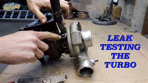 test turbo oil seals|turbo oil leak repair.